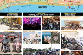 Mappa Biker Fest Lignano Sabbiadoro 2016
