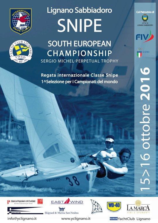 South European Snipe Championship a Lignano 