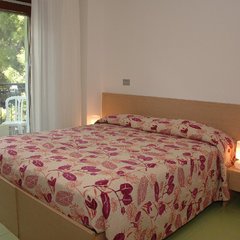 Double room at Hotel Trieste Mare in Lignano