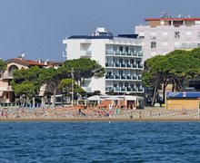 Spiaggia riservata dell' Hotel Bellavista Lignano Sabbiadoro