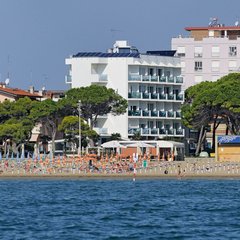 Spiaggia riservata dell' Hotel Bellavista Lignano Sabbiadoro