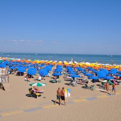 Strand in Lignano Sabbiadoro